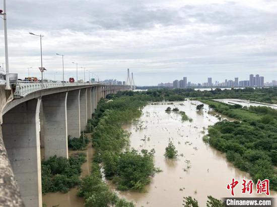长江武汉段水位达历史第四位 天兴洲已实施扒口行洪