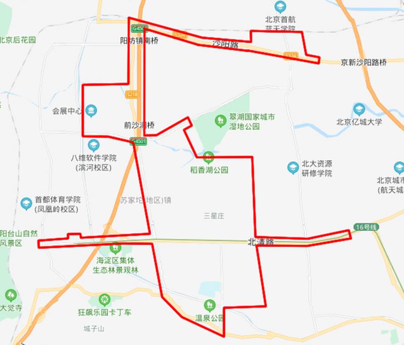 北京北庆路的这些地区将停止供水，并预先储存必要的生活用水。