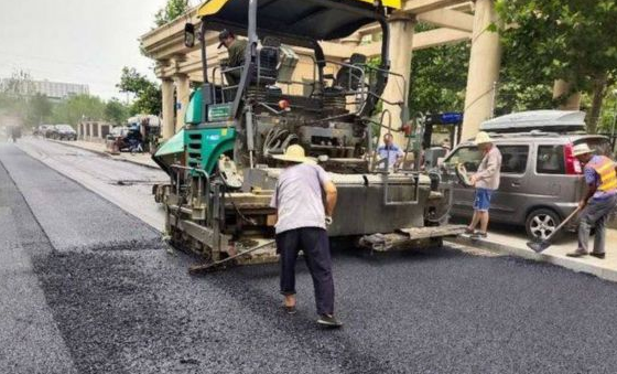 方便极了！济南鑫苑名家片区市政道路铺路工程，竣工完成了！
