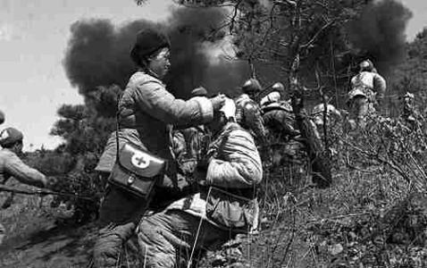 70年前，中国志愿军向美军开战