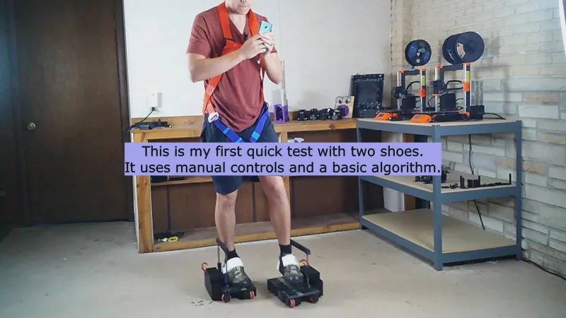 国外大神玩家制作VR鞋三维打印支持全方位移动