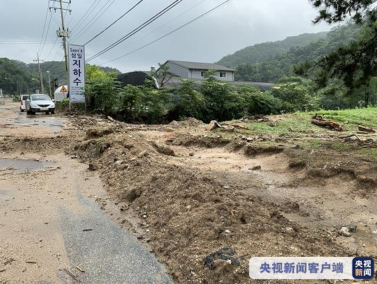 韩国暴雨灾害已造成28人死亡，4466人被迫迁移