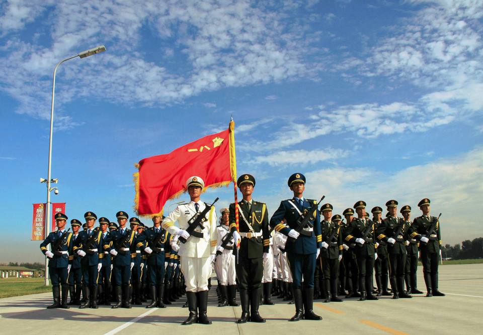  中国人民解放军致力于建设人类命运共同体