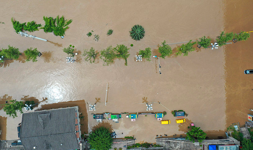 寸滩水文站洪水位超过191.41米，长江重庆段为最大洪峰