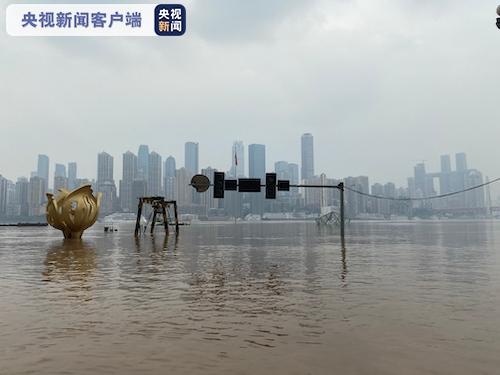 嘉陵江、长江重庆主城段洪水已开始慢慢回落
