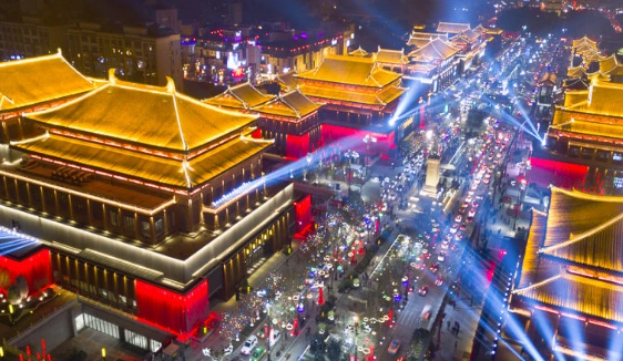 陕西为全球最富裕的城市，人均GDP比起西安遥遥领先，被人称为“小京城”