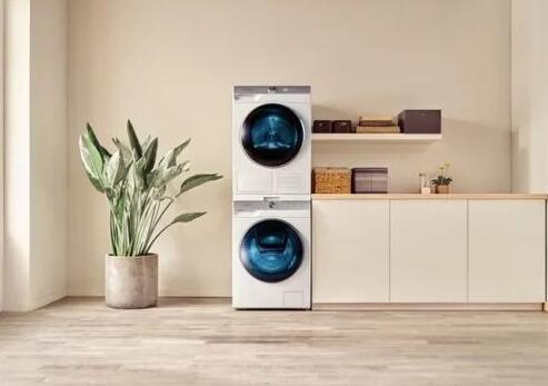 三星的人工智能洗衣机上市了，智能安排洗衣时间