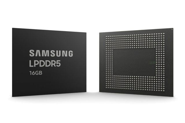 三星开始大规模生产新一代16 GBLPDDR 5存储芯片