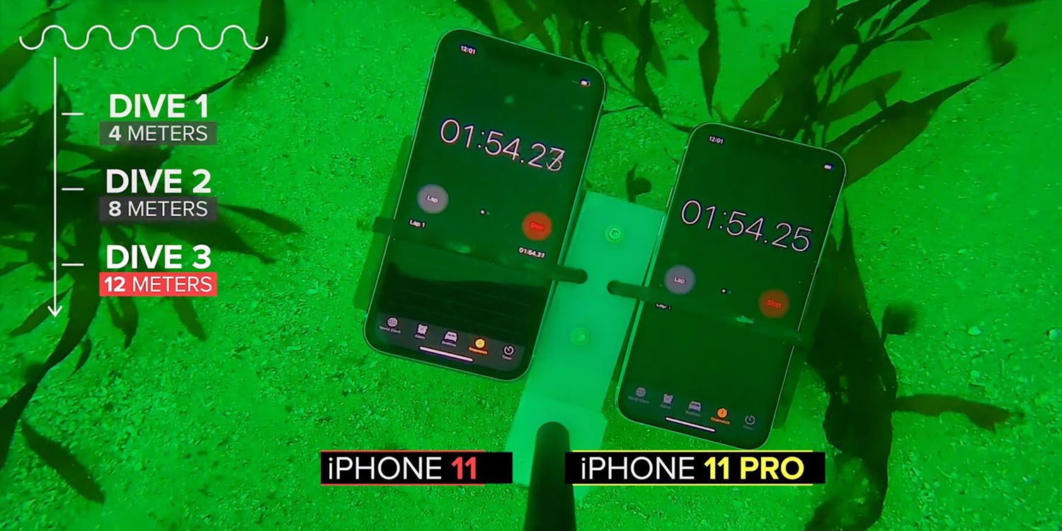 iPhone 11/11 Pro极限防水测试：浸泡8个月仍能正常运行