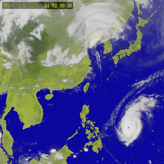 台风“美莎克”大部分已移入吉林省 中西部风雨加强