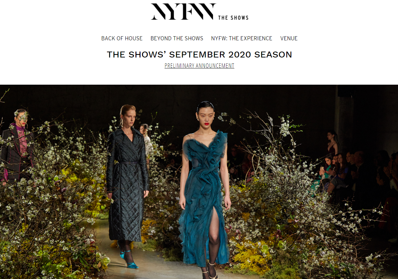 9月的纽约时装周如何打算？线上+线下结合，10家华裔设计师品牌发力