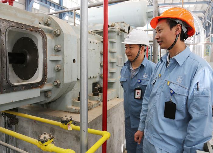 中国自主研发了轴流压缩机组成功投产