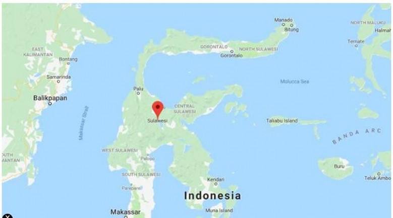 印度尼西亚苏拉威西北部发生6.7级地震