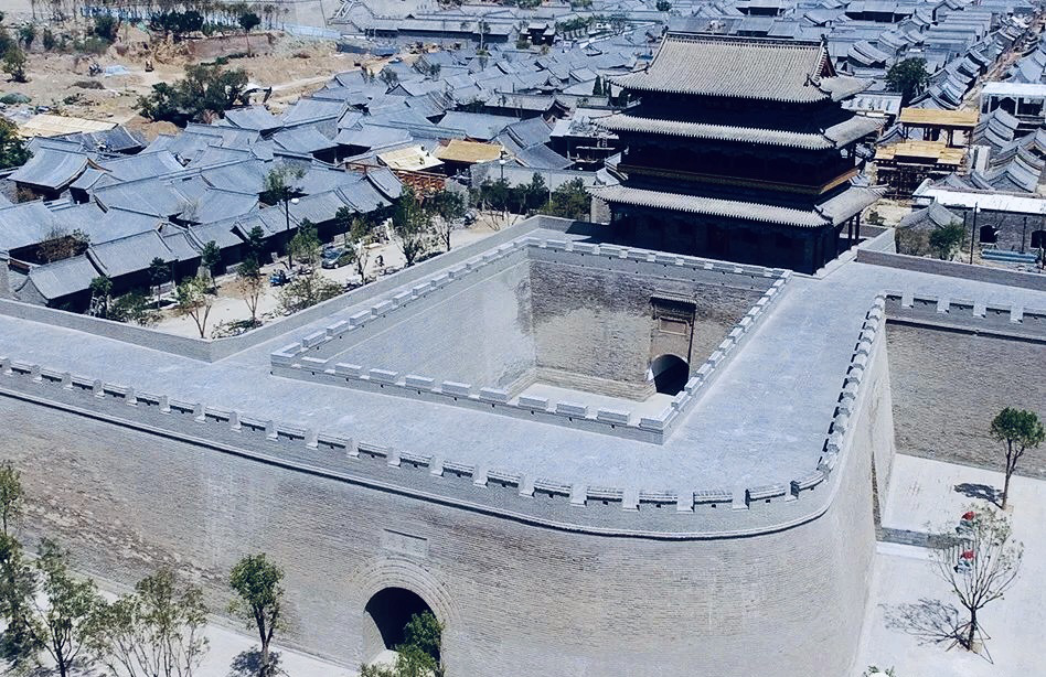忻州古城墙，有历史的痕迹！