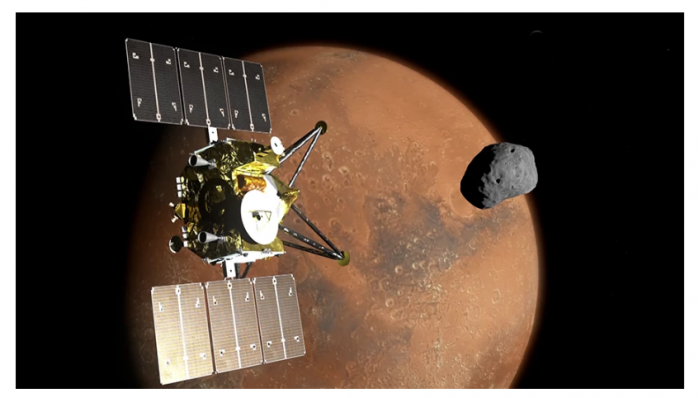 日本JAXA的MMX任务8K高清摄像拍摄火星及其卫星