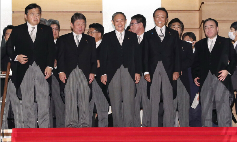 日本新一届内阁开工