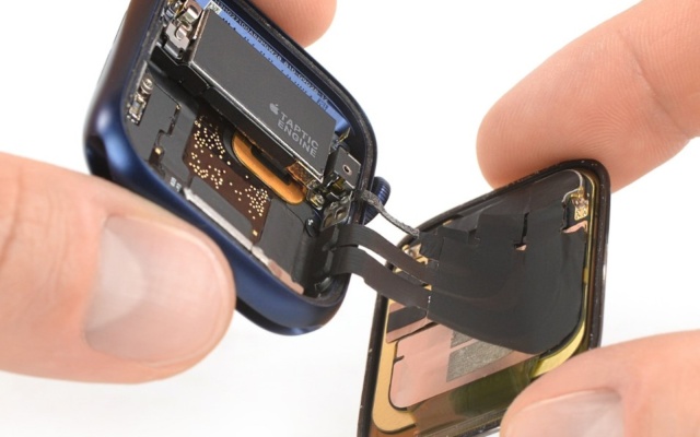 IFixit发现AppleWatchSeries 6有一个更大的电池。