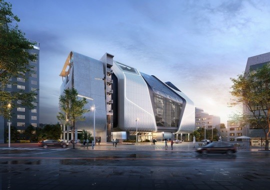 YG新公司大楼历时8年正式竣工 地段优越建设超豪华