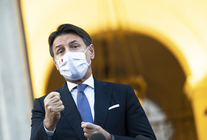 意大利总理：新冠疫情呈反弹趋势