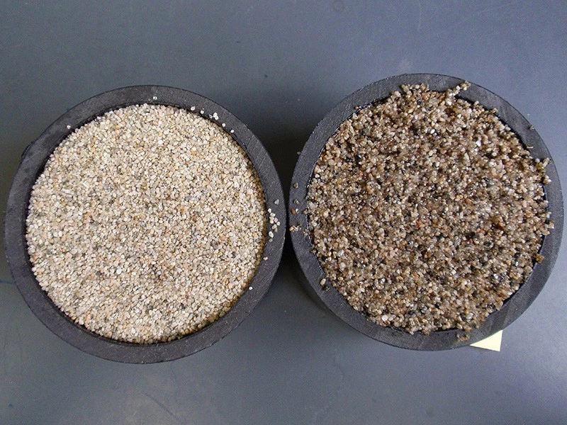 人们发现，沙子和大豆油可以作为农业覆膜的绿色替代品。