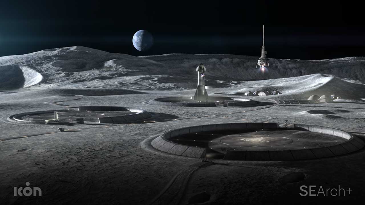 NASA专注于月球和火星上的3D打印构造