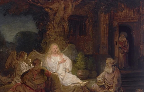 伦勃朗臻绝油画《亚伯拉罕与天使》计划在纽约上拍