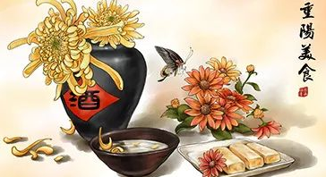 古时重阳节，人们的吃食主要是哪些？
