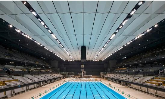 东京奥运游泳池正式启用，拥有15000个座位，投资超过5亿美元