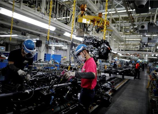 经过一年多的全球生产，中国市场促使日本汽车在9月份恢复增长