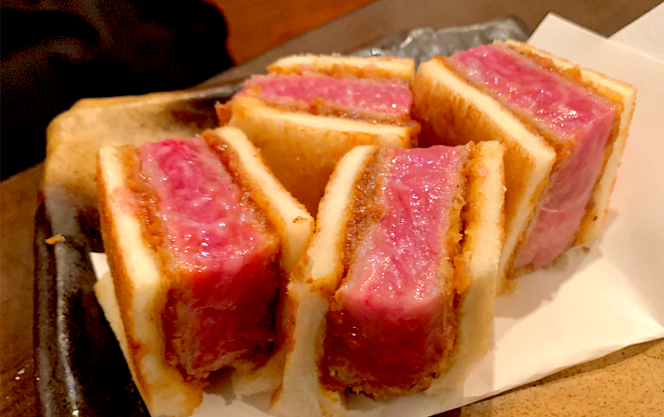 特别的三明治，牛排组合，日本范！