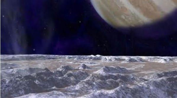 木卫二的后背将用厚厚的冰壳照射或覆盖地下海洋
