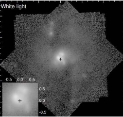 天文学家发现了星系NGC 7130的复杂多群分流