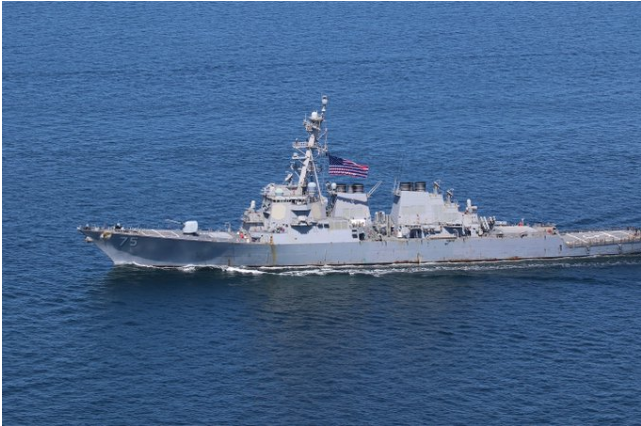 美国驱逐舰再次闯入黑海俄罗斯国防部：监视已经开始