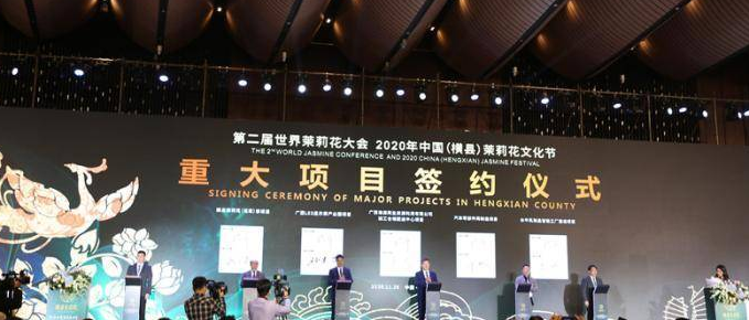 今年世界茉莉花大会开幕， 加快国际产业合作步伐