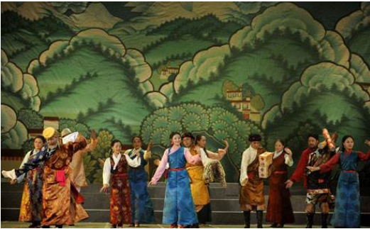 西藏完成六项传统藏戏舞台改编工程