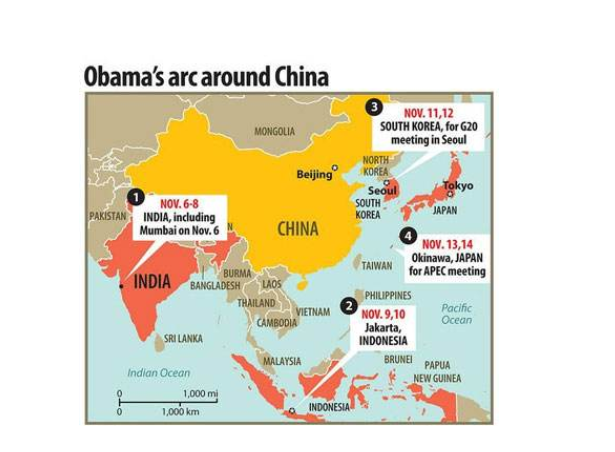 环球时报"社论：包围中国，华盛顿的美好愿景