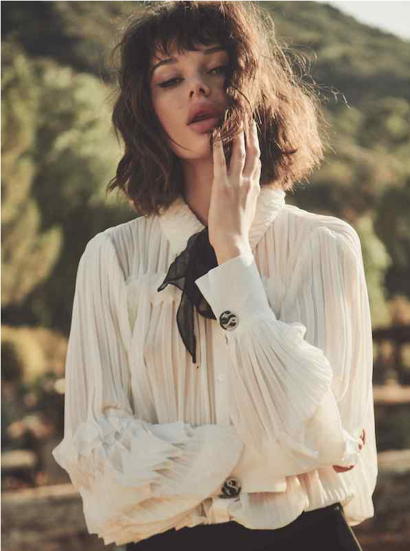 法国时尚品牌AnneFontaine-用白色衬衫演绎法国优雅