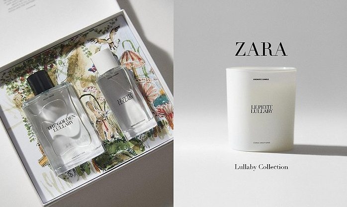 Zara与JoMalone合作推出了新的LullabyCollection