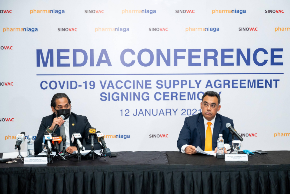 中国和马来西亚企业签署新冠肺炎疫苗合作协议