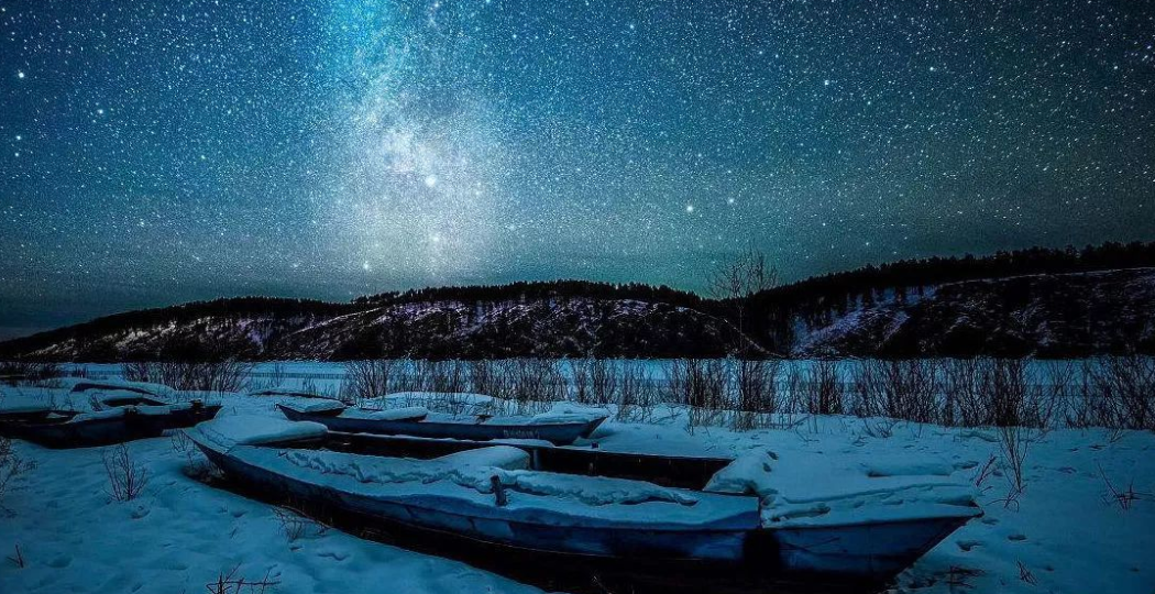 中国最北边的村庄：距离俄罗斯仅隔一条河，醉人一般的雪夜！