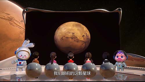 上海举行“中国探月”科普教育的主题展