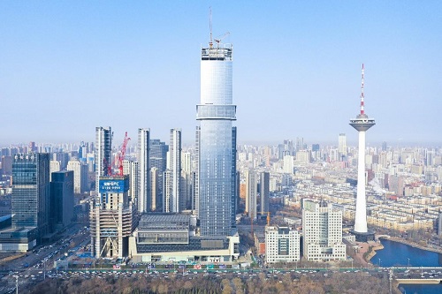 中建铁投集团沈阳宝能环球金融中心项目获评国际领先