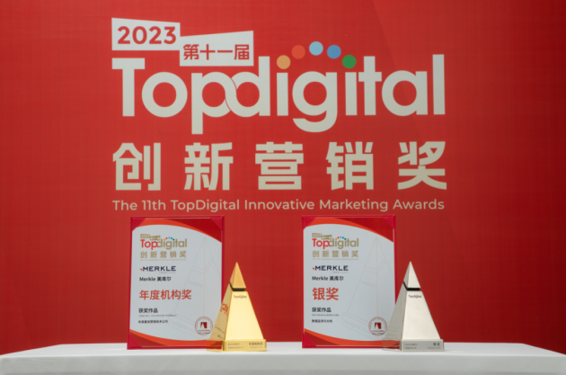 美库尔成功斩获2023第十一届TopDigital创新营销奖两项大奖！